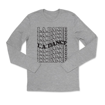 LA Dance Puff Print Long Sleeve Tee (Front Only)