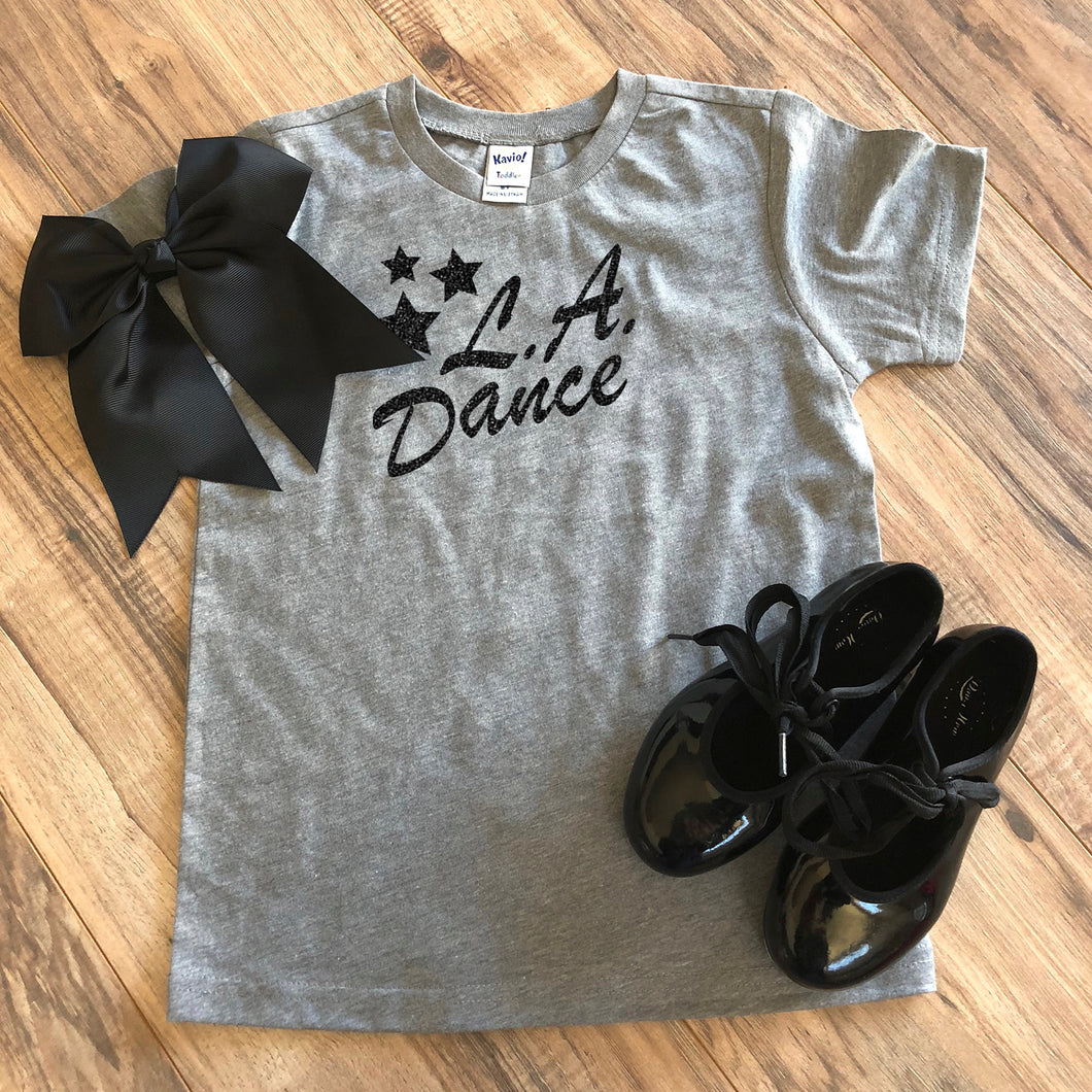 LA Dance Youth unisex tee. This super soft tee is the perfect tee to show off your LA Dance support!