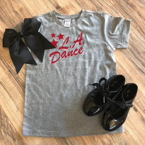 LA Dance Youth unisex tee. This super soft tee is the perfect tee to show off your LA Dance support!