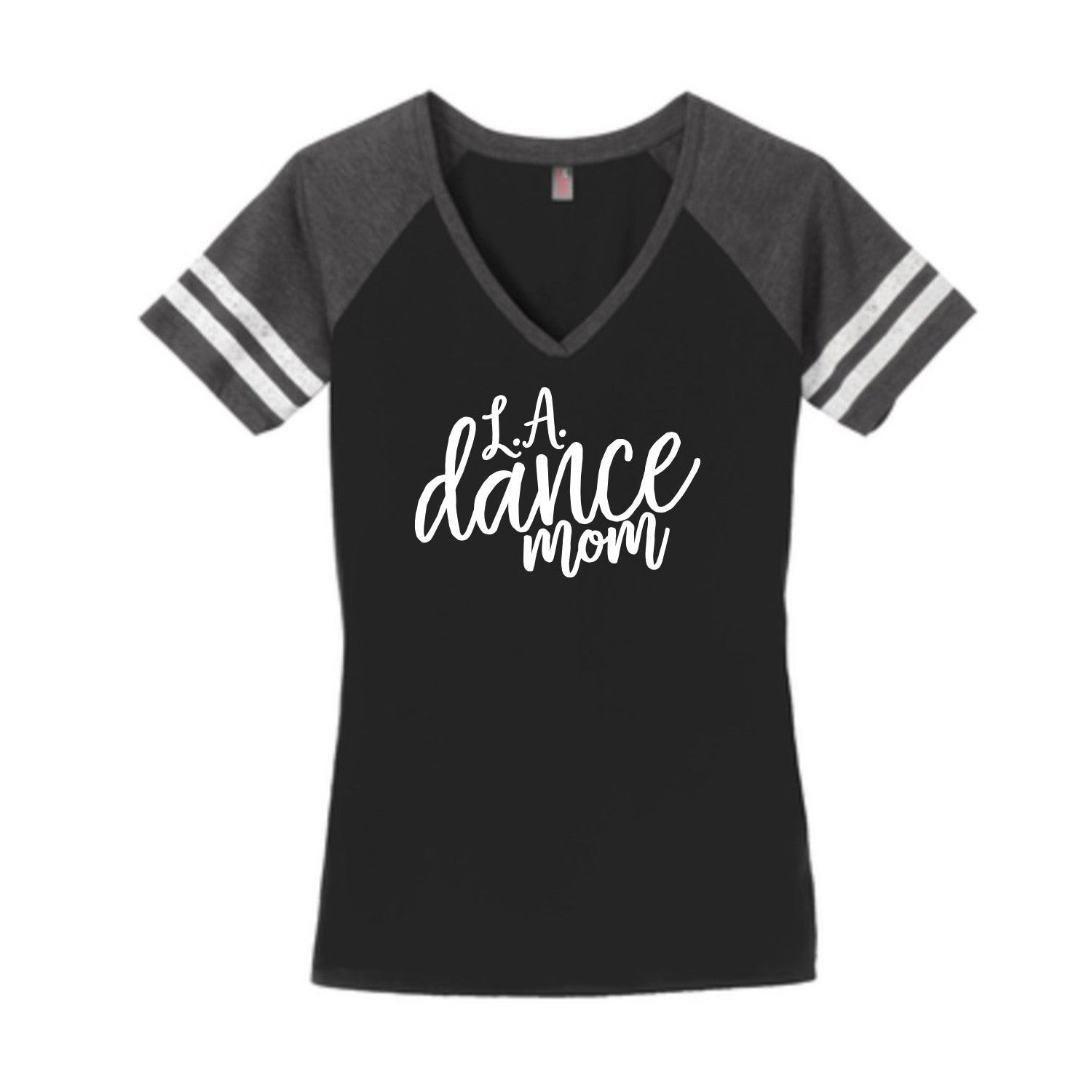 LA Dance Mom V Neck Competition Tee