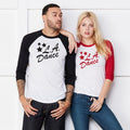 LA Dance Fan gear. Baseball Tee with LA Dance logo.