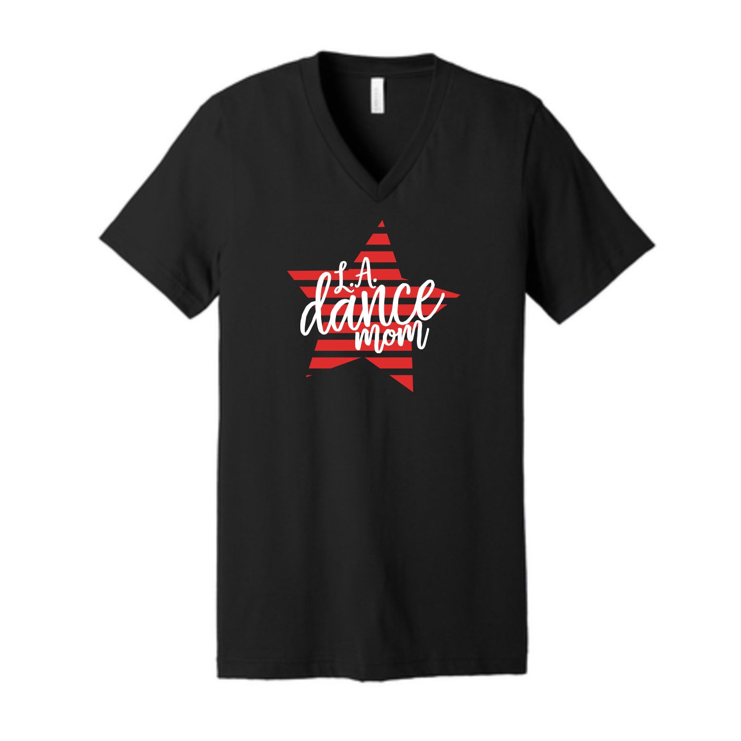 LA Dance Mom (2 color) Unisex V Neck Tee