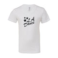 LA Dance unisex v neck tee