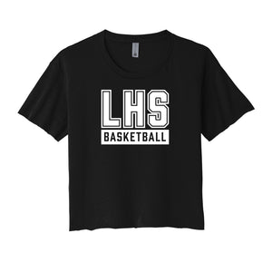 LHS Basketball Cropped Tee