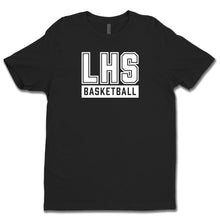 Load image into Gallery viewer, LHS Basketball Unisex Crewneck Tee