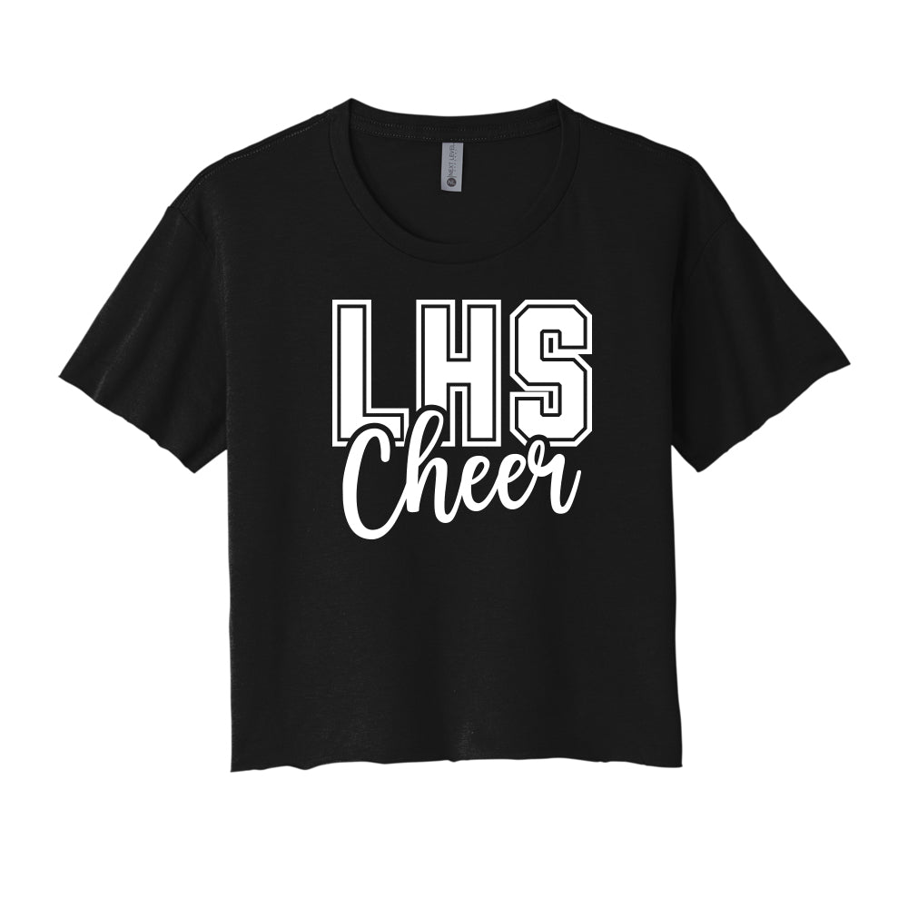 LHS Cheer Cropped Tee