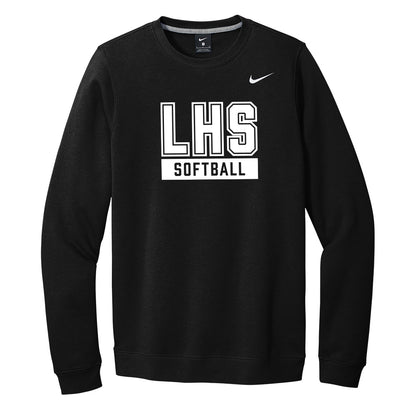 LHS Softball Nike Crewneck Sweatshirt