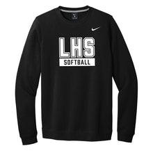 Load image into Gallery viewer, LHS Softball Nike Crewneck Sweatshirt