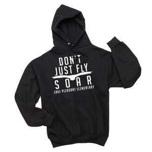 Black Youth Pullover Hooded Sweatshirt (7 different design options)