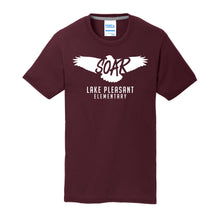 Load image into Gallery viewer, Adult Unisex Maroon Performance Blend Unisex Tee (7 different design options)