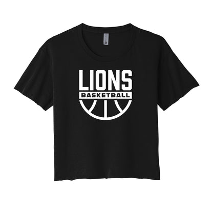 Lions Basketball Cropped Tee