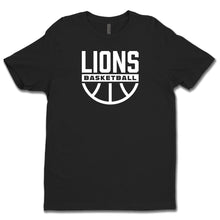 Load image into Gallery viewer, Lions Basketball Unisex Crewneck Tee