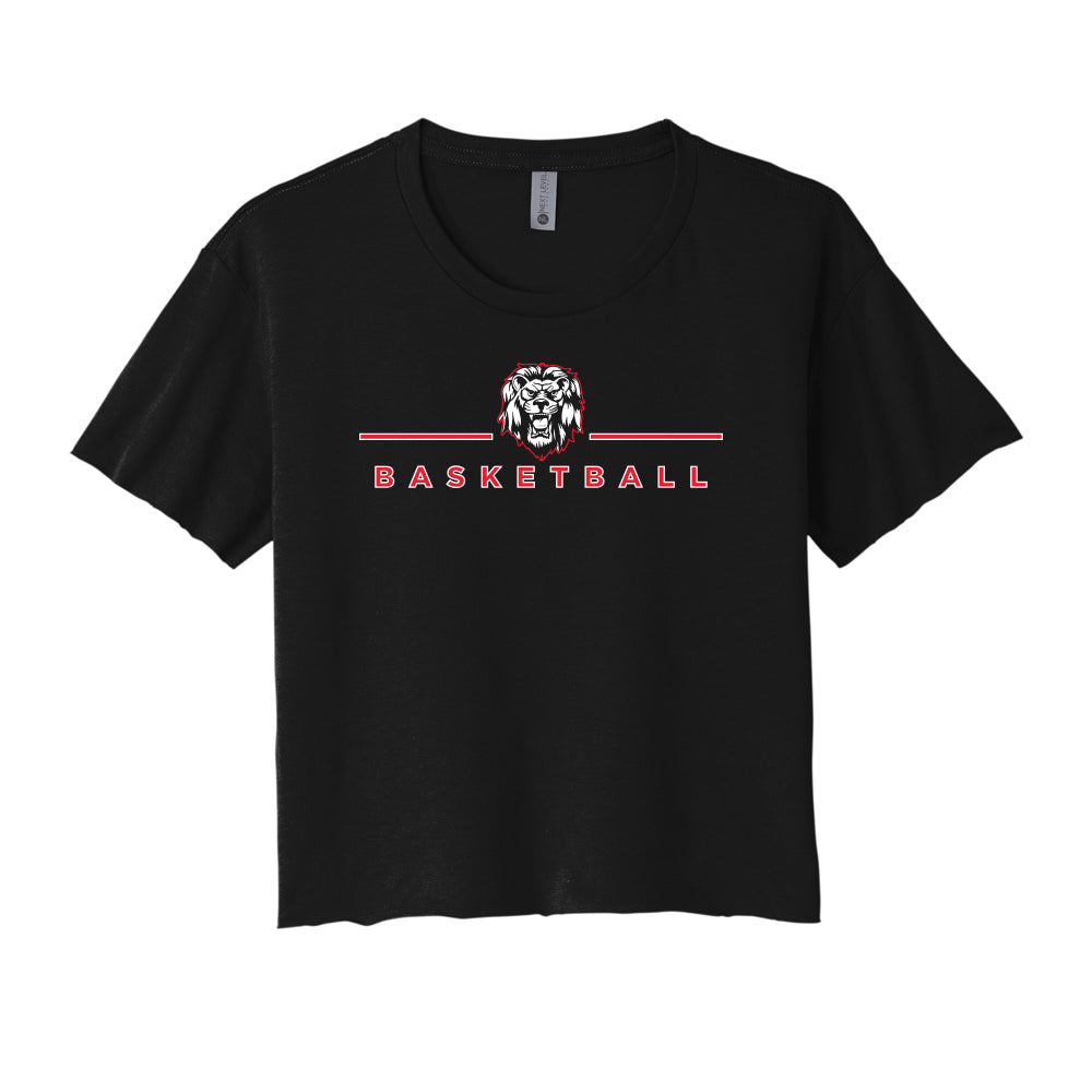 Liberty Lions Basketball Cropped Tee