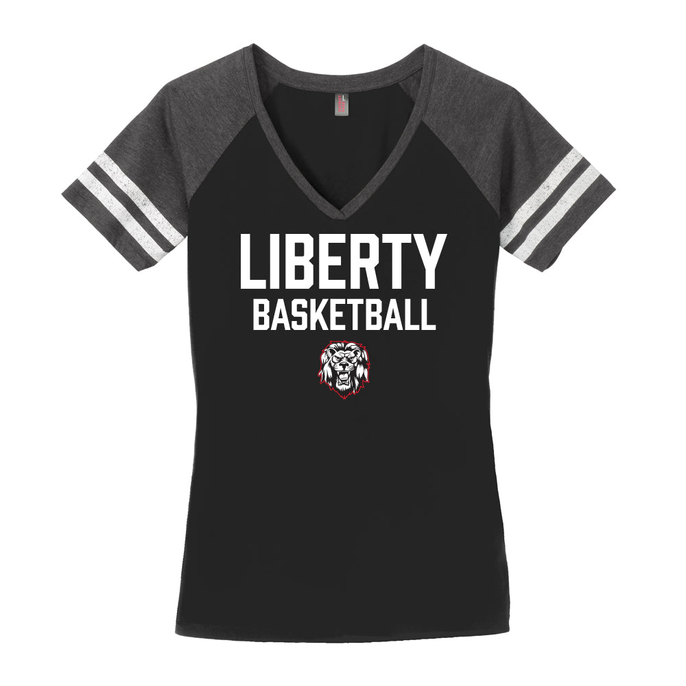 Liberty Basketball Toughness Women's Game Day V-Neck