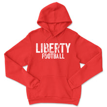 Load image into Gallery viewer, Liberty Football Distressed Unisex Hoodie