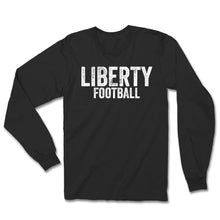 Load image into Gallery viewer, Liberty Football Distressed Unisex Long Sleeve Tee