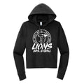 Lions Hoop Basketball Cropped Hoodie