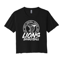 Load image into Gallery viewer, Lions Hoop Basketball Cropped Tee