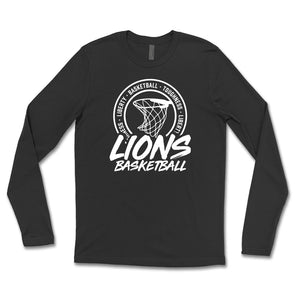 Lions Hoop Basketball Long Sleeve Tee