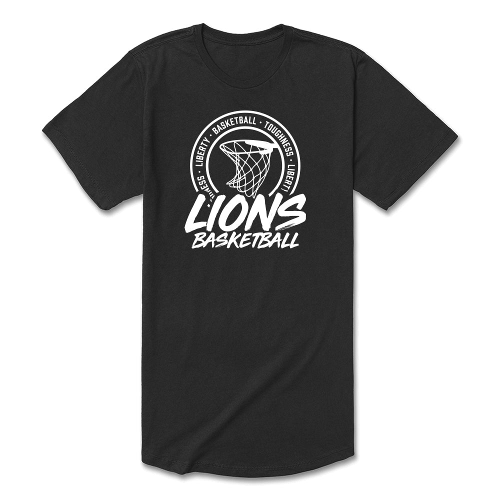 Lions Hoop Basketball Long Body Tee