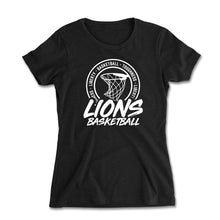 Load image into Gallery viewer, Lions Hoop Basketball Women&#39;s Fit Tee