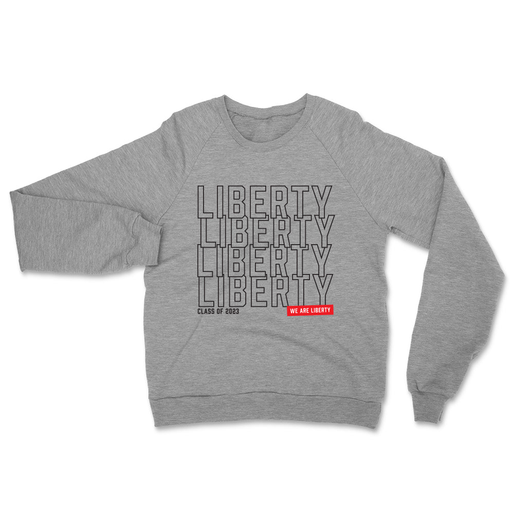 Liberty Repeat Crewneck Sweatshirt (Pick your class of)