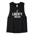 Liberty Soccer Cropped Racerback Tank