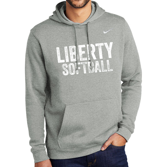 Liberty Softball Distressed Nike Hoodie