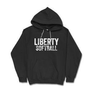 Liberty Softball Distressed Hoodie