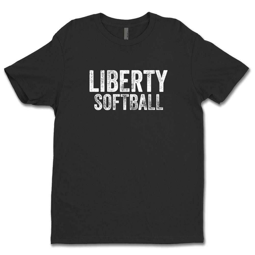Liberty Softball Distressed Unisex Tee