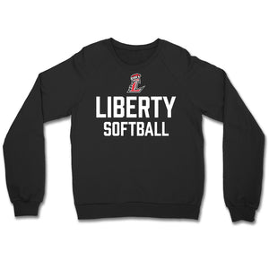 Liberty Softball Crewneck Sweatshirt