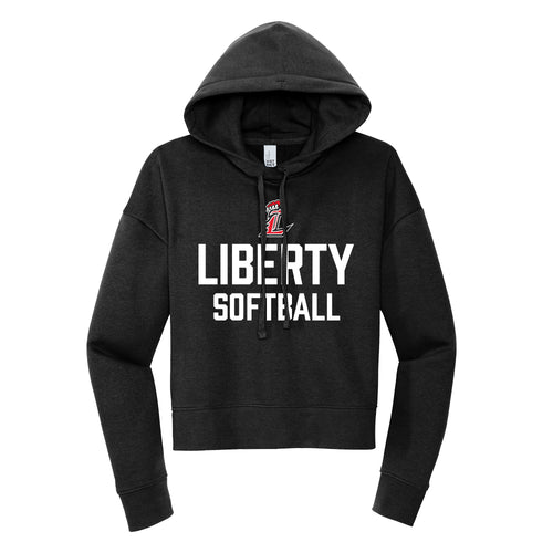 Liberty Softball Cropped Hoodie