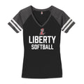 Liberty Softball Game Day V-Neck Tee