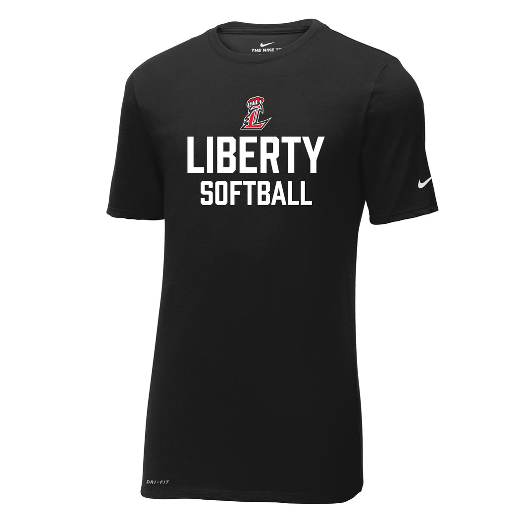 Liberty Softball Nike Dri-Fit Tee