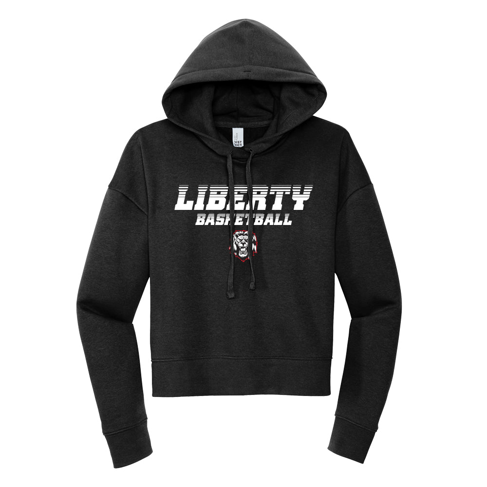 Liberty Speed Basketball Cropped Hoodie