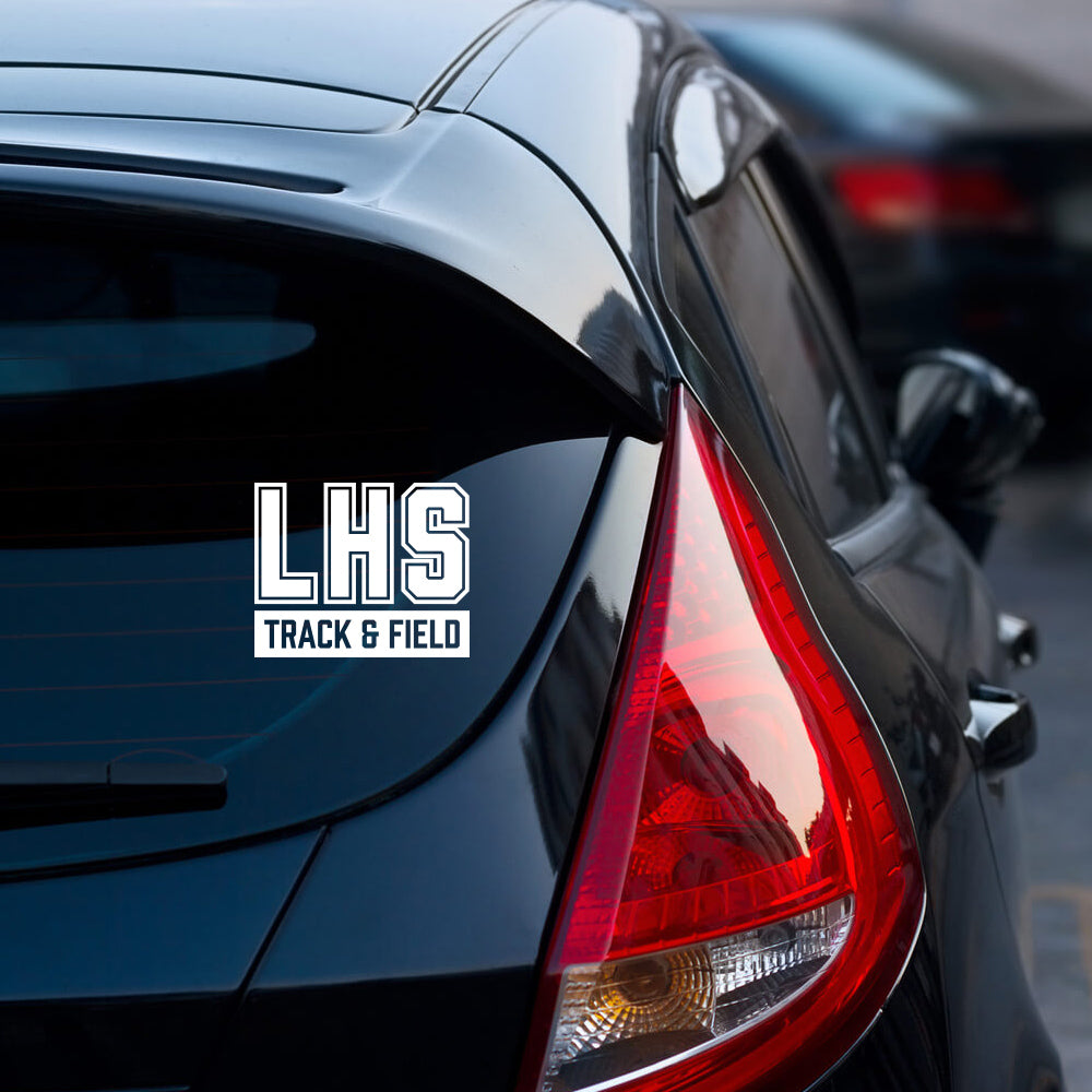 LHS Track and Field Sticker