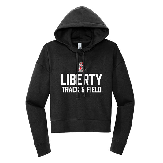 Liberty Track and Field Cropped Hoodie