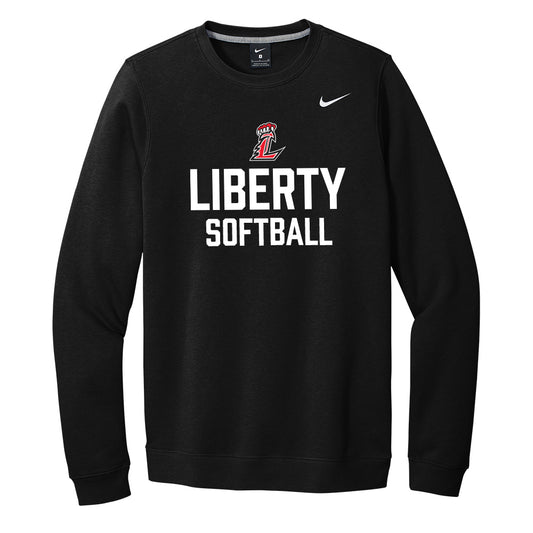 Liberty Softball Nike Crewneck Sweatshirt