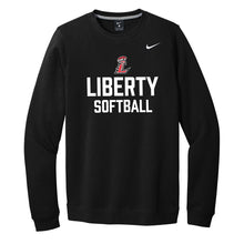 Load image into Gallery viewer, Liberty Softball Nike Crewneck Sweatshirt