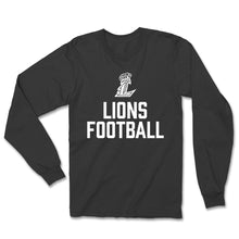 Load image into Gallery viewer, Lions Football Unisex Long Sleeve Tee