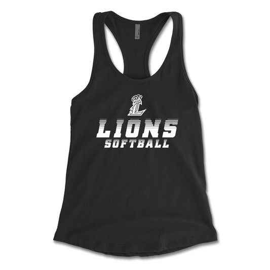 Softball Speed Racerback Tank