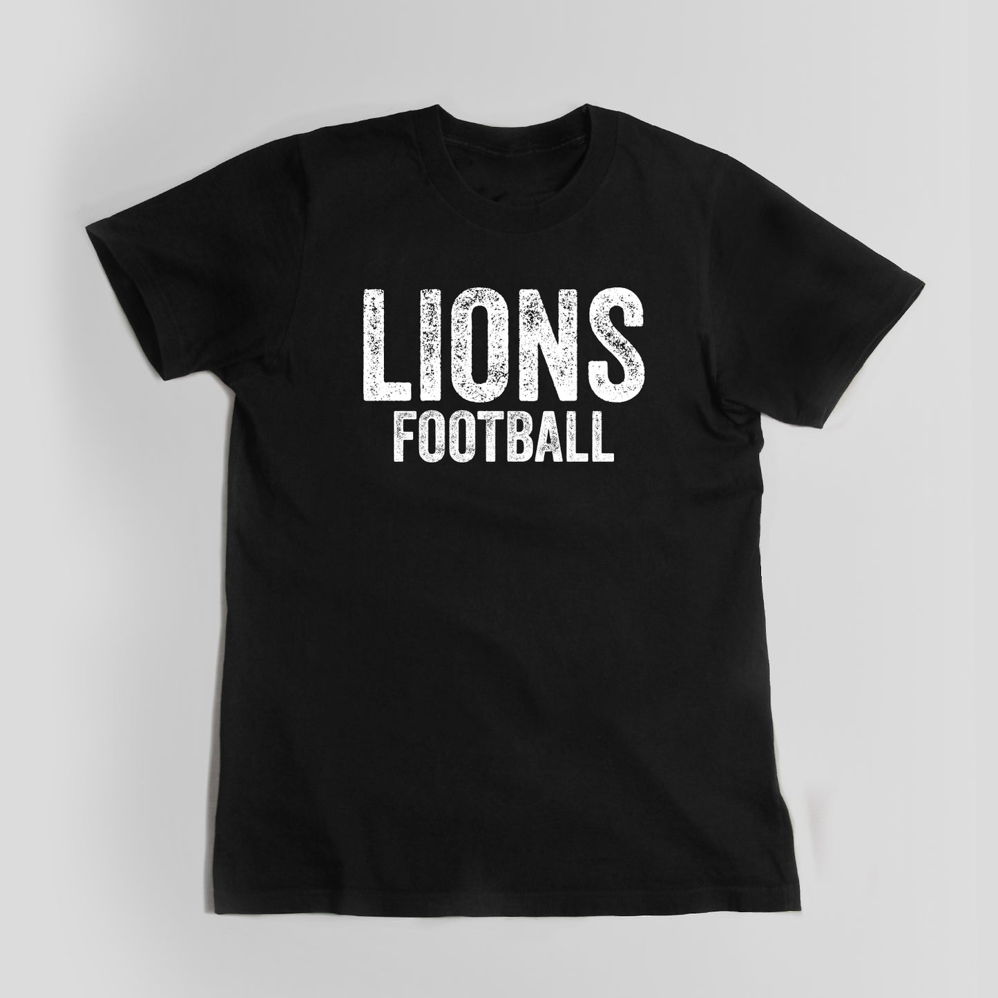 Lions Football Distressed Tee