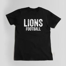 Load image into Gallery viewer, Lions Football Distressed Tee