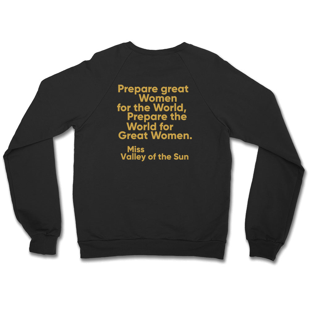 Prepare Great Women Unisex Crewneck Sweatshirt