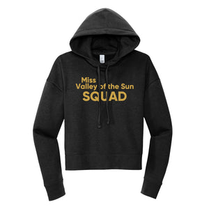 Miss Valley Of The Sun Squad Cropped Hoodie