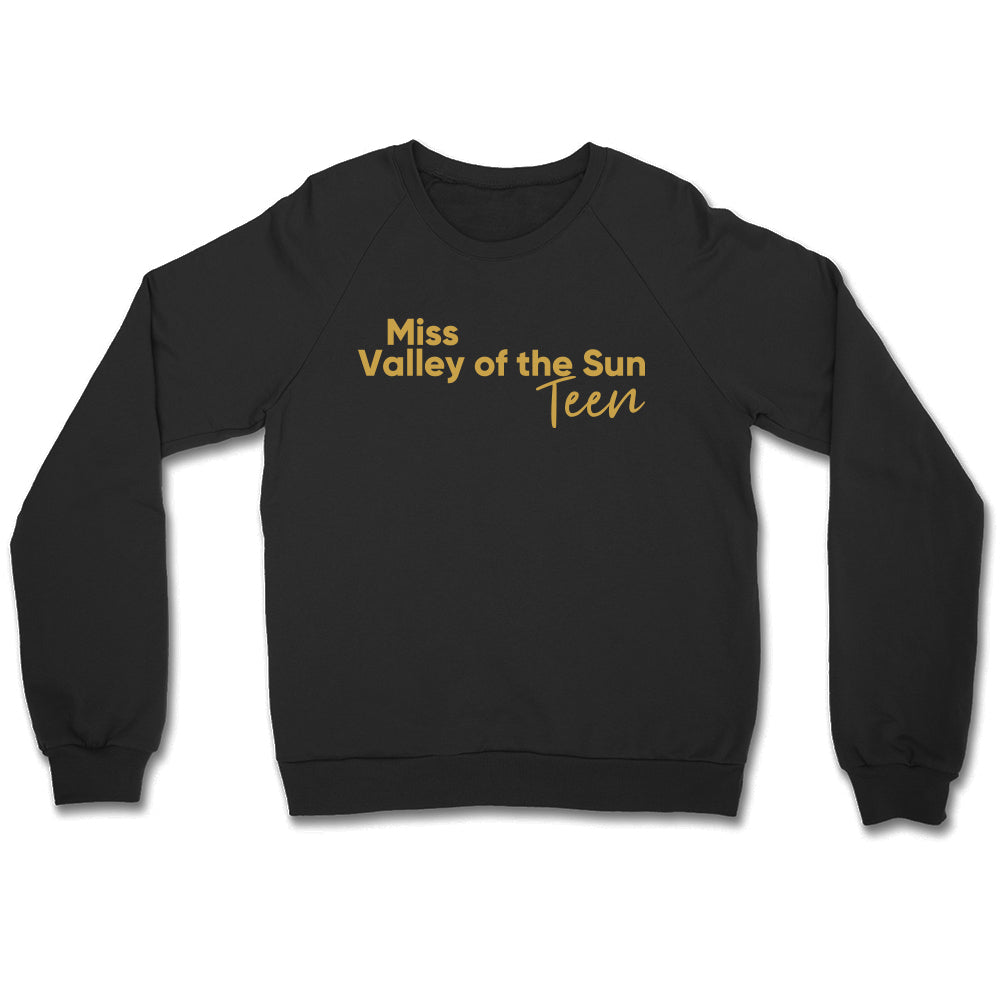 Miss Valley Of The Sun Teen Unisex Crewneck Sweatshirt