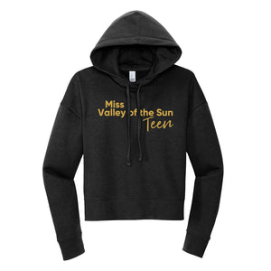 Miss Valley Of The Sun Teen Cropped Hoodie