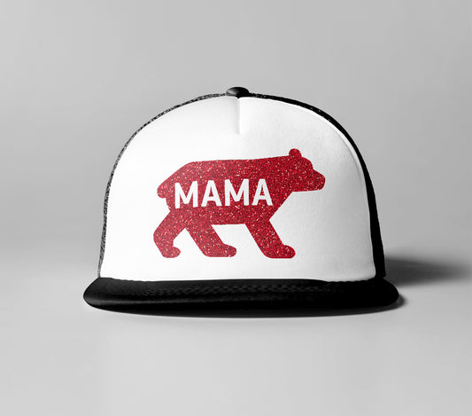 Cancer Kid Famous Mama Bear Trucker Hat