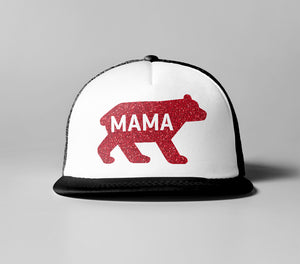 Cancer Kid Famous Mama Bear Trucker Hat