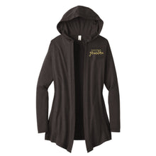 Load image into Gallery viewer, Matrix Grandma Women’s Perfect Tri ® Hooded Cardigan (Art Front and Back)